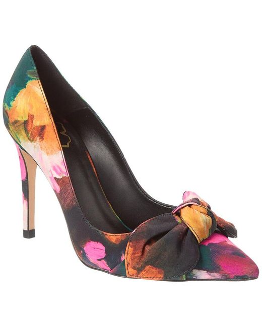 Ted Baker Pink Ryoh Canvas Pump