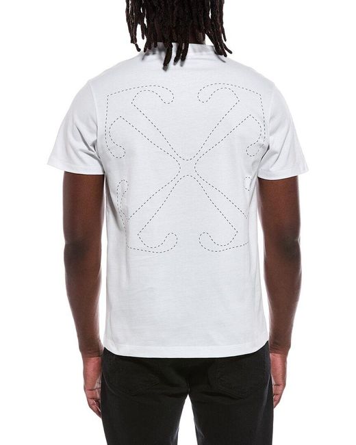 Off-White c/o Virgil Abloh White Off- T-Shirt for men