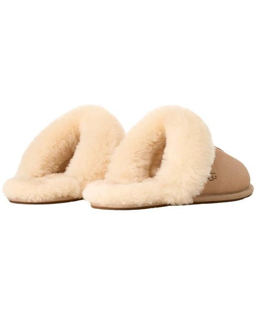 Ugg Natural Scuffette Ii Suede Slipper