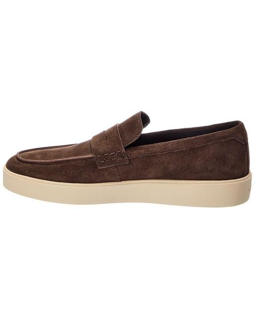 Vince Brown Teo Suede Loafer for men