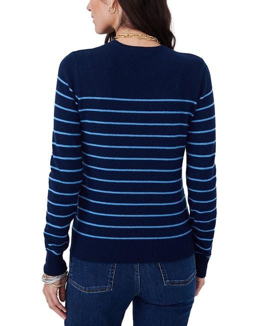 J.McLaughlin Blue Colette Cashmere Sweater