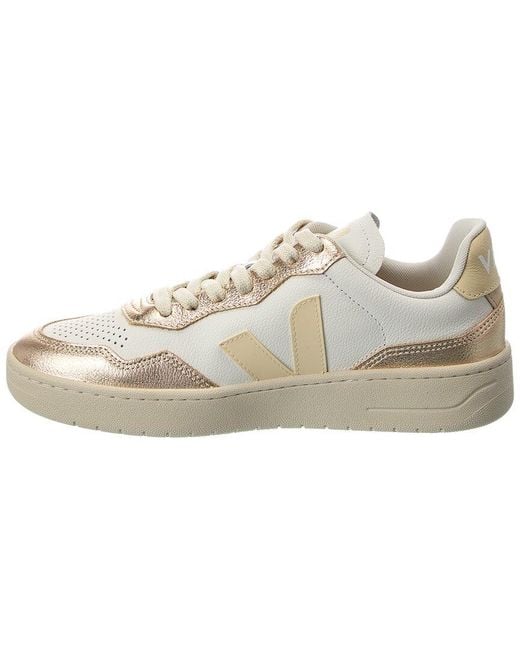 Veja White V-90 O.T. Leather Sneaker