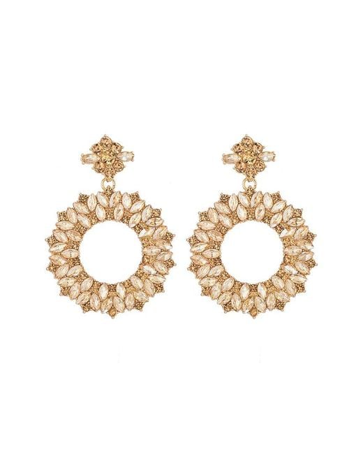 Eye Candy LA Metallic Stephanie Earrings