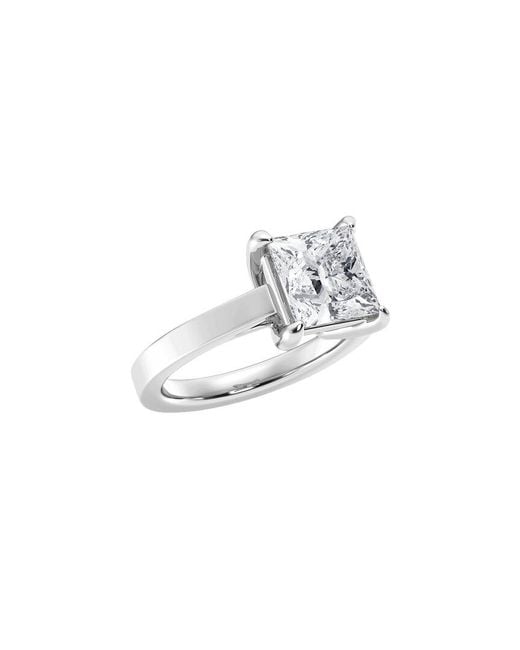 Lab Grown Diamonds White 14K 3.00 Ct. Tw. Lab-Grown Diamond Solitaire Engagement Ring