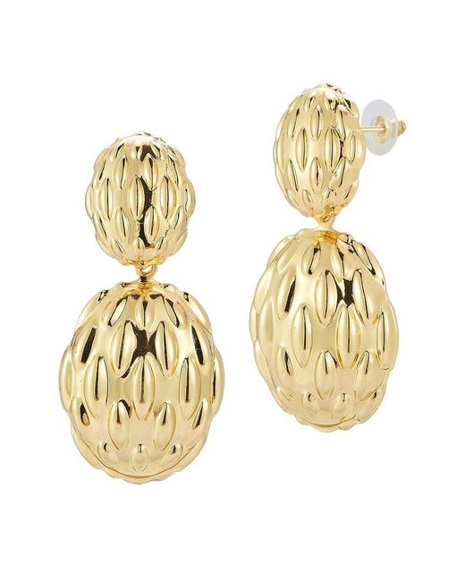 Chloe and Madison Metallic Jewelry Plated Earrings
