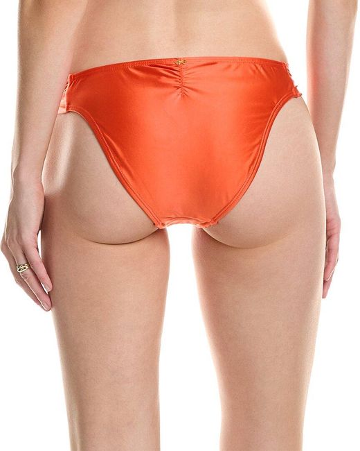 PQ Swim Orange Cindy Full Bikini Bottom