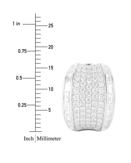 Gregg Ruth White 18K 1.79 Ct. Tw. Diamond Earring