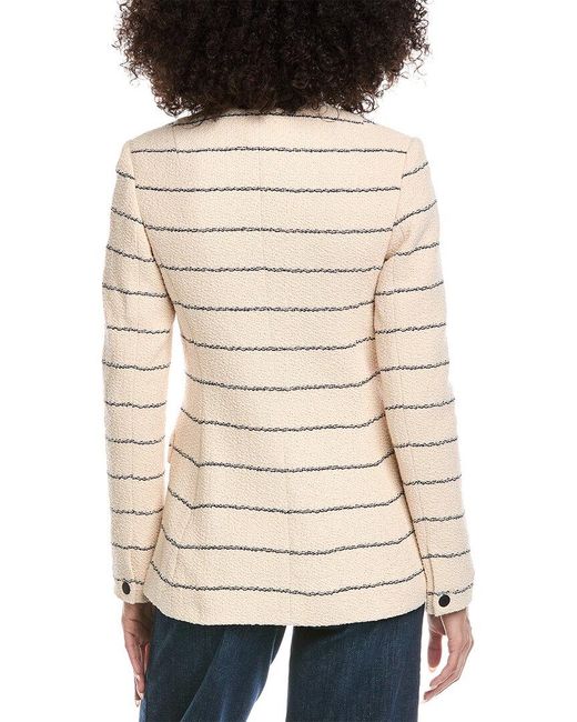 Rag & Bone Natural Roslyn Tweed Blazer