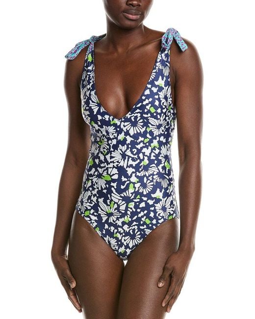 summersalt Blue The Tie Backflip One-Piece