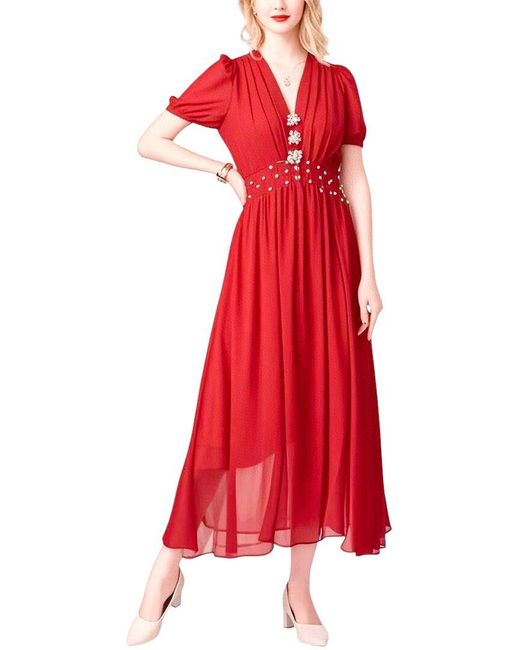 BURRYCO Red Brc By Dress