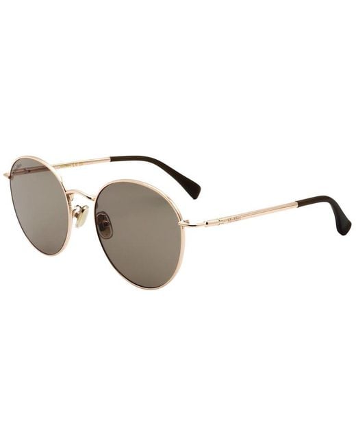 Max Mara Metallic 55Mm Sunglasses