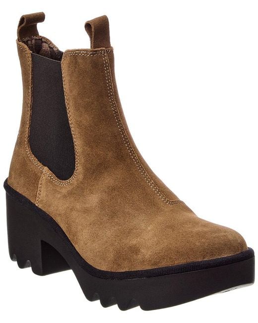 Fly London Brown Trig 5 Suede Boot