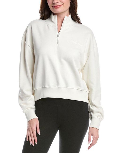 Sweaty Betty White Revive Crop Pullover