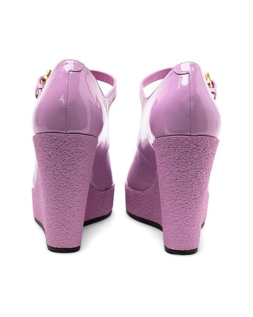 Hogan Pink Leather Pump