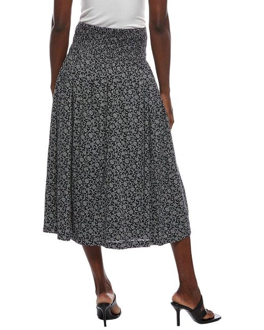 Madewell Gray Sophia Skirt