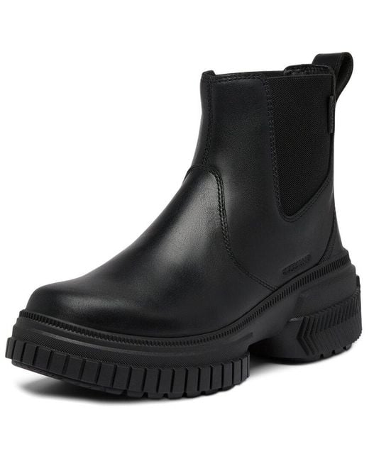 Sorel Black Ona Ave Leather Boot
