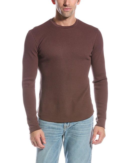 Vince Purple Thermal Top for men