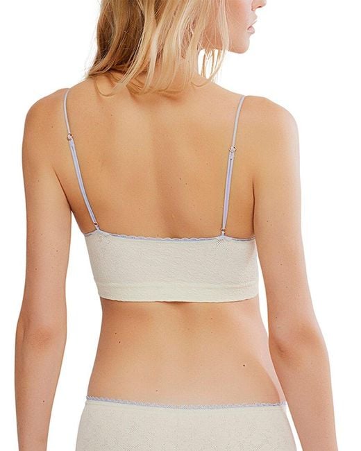 Free People Green Sweet Point Bralette