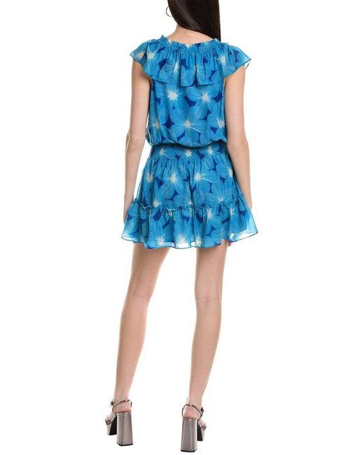 Ramy Brook Blue Danica Mini Dress