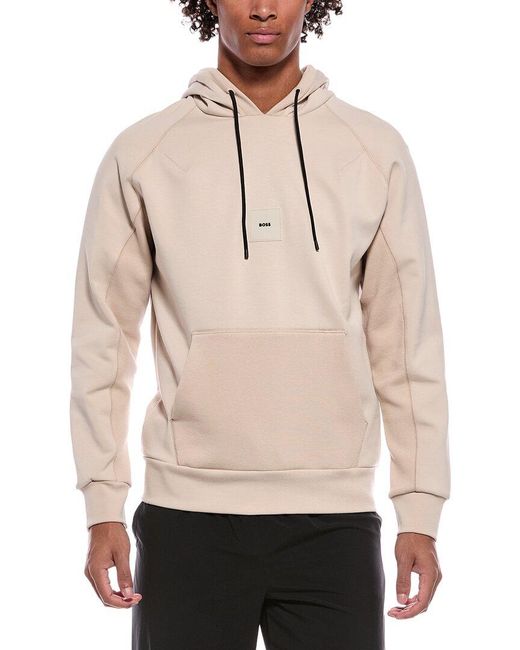 Boss Natural Boss Soody Rib Hoodie for men