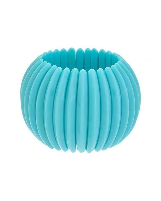 Kenneth Jay Lane Blue Stretch Bracelet