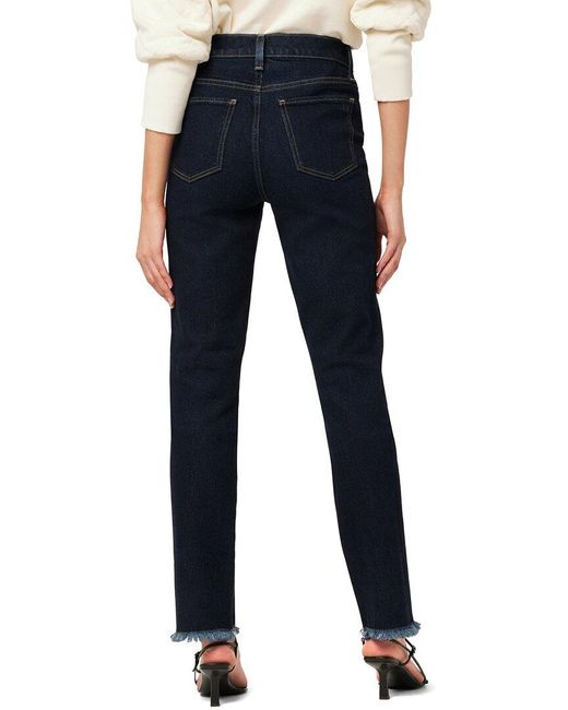 Joe's Jeans Blue The Runway Luna Moreau Straight Leg Jean