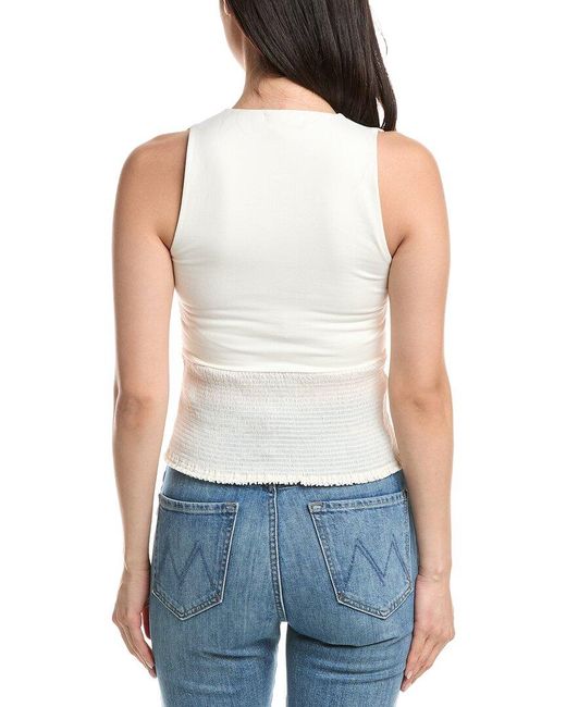 Nation Ltd Blue Evalina Tank