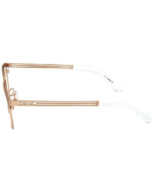 KENZO White Kz50003u 52mm Optical Frames