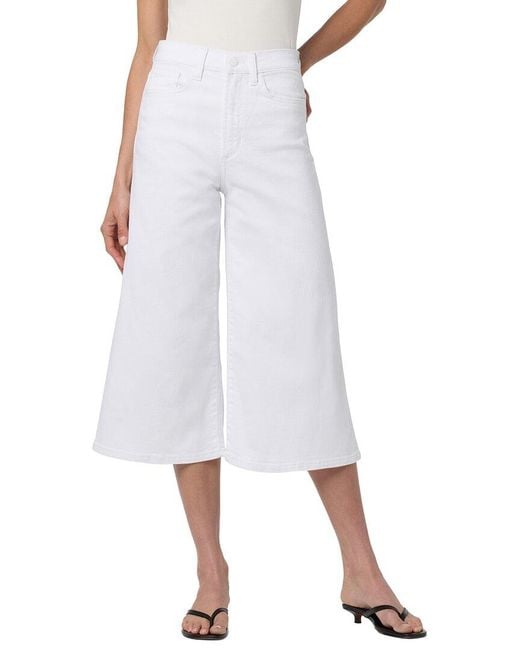 Joe's Jeans White Culotte Jean