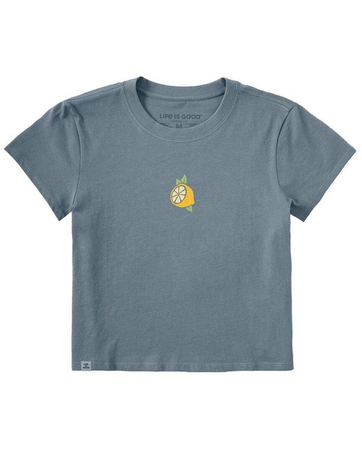 Life Is Good. Blue Crusher Lite T-Shirt