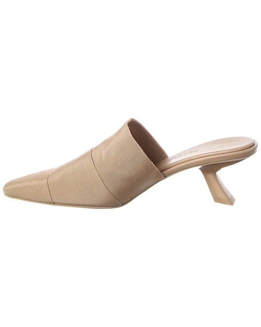 Ferragamo Natural Algedi Grosgrain Mule
