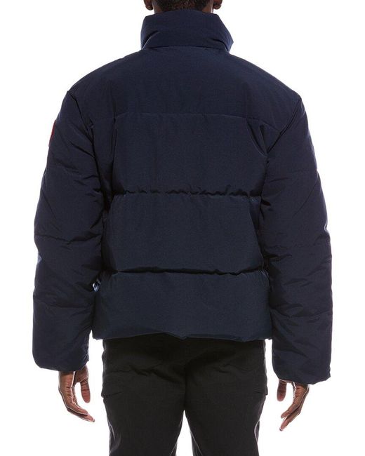 Canada Goose Blue Bayview Down Jacket for men