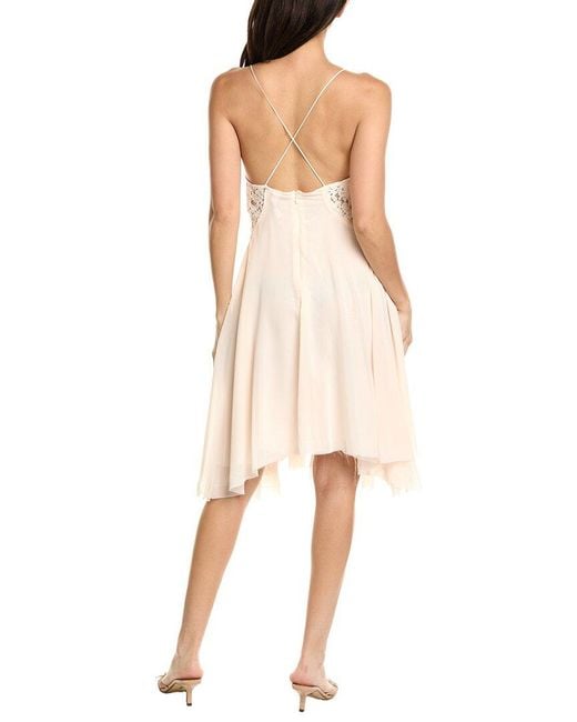7021 Natural Midi Dress