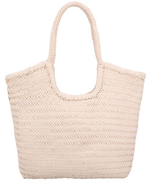 Dragon Diffusion Natural Ns Diagonal Triple Jump Leather Shoulder Bag