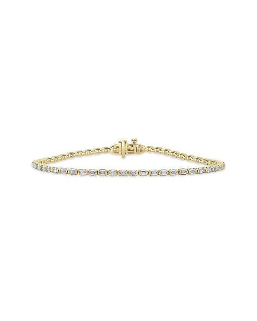 Sabrina Designs White 14k 3.76 Ct. Tw. Diamond Tennis Bracelet