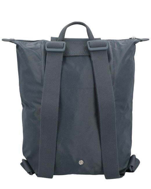 Longchamp Blue Le Pliage One Medium Backpack