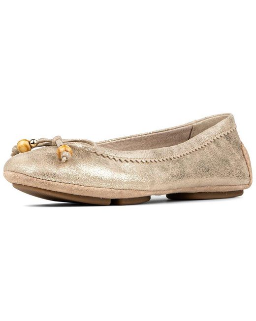 Donald J Pliner Natural Rosita Ballerina