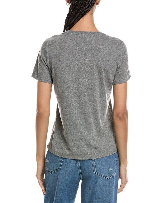 Cinq À Sept Gray Heatset Paris Ny T-Shirt