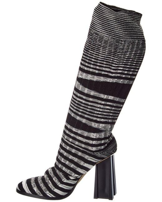 Missoni Black Knit Boot