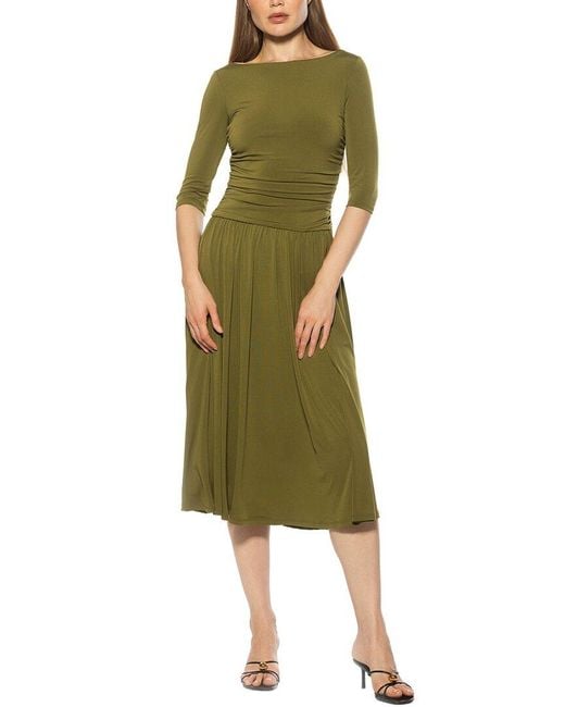 Alexia Admor Green Jada Dress
