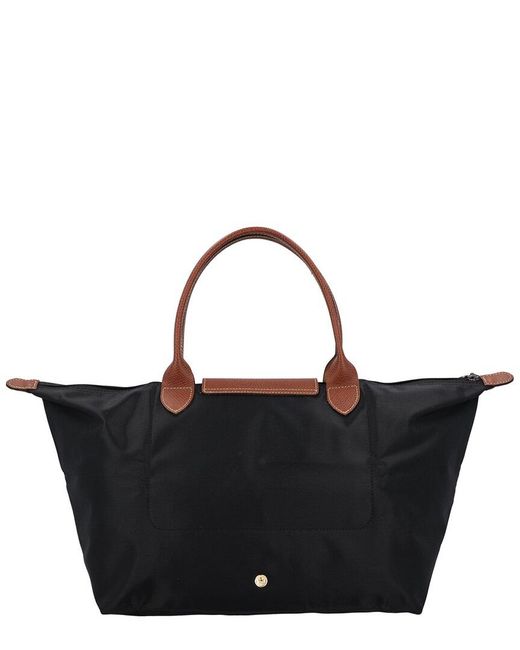 Longchamp Black Le Pliage Original Large Handbag