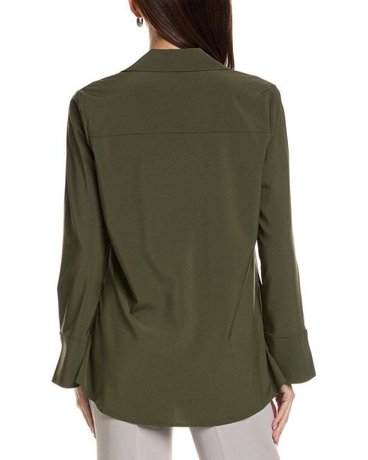 Joseph Ribkoff Green Swing Blouse