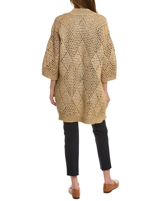 Brunello Cucinelli Natural Cardigan