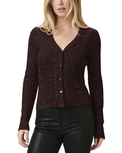 PAIGE Black Nanari Wool-Blend Sweater