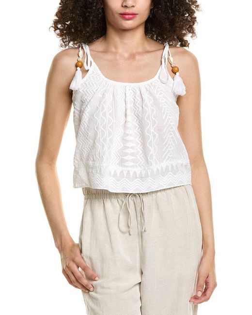 Ramy Brook White Rocco Tops