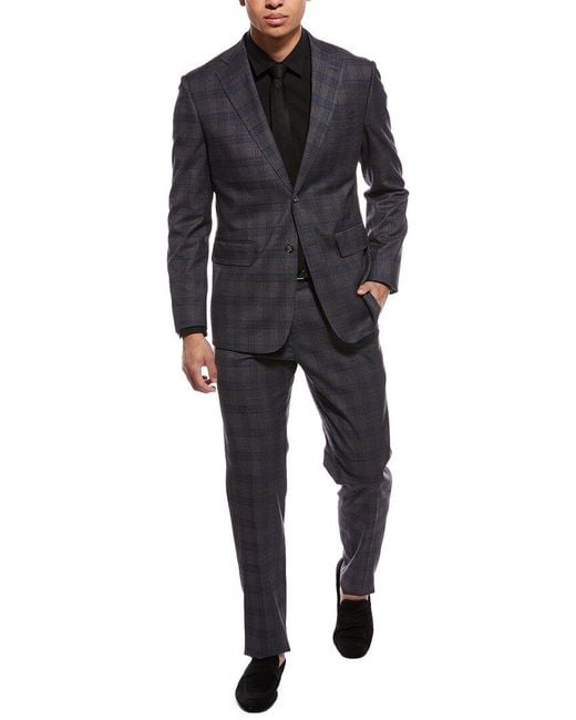 English Laundry Black 2Pc Suit for men