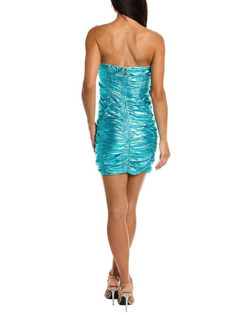 Elisabetta Franchi Blue Mini Dress