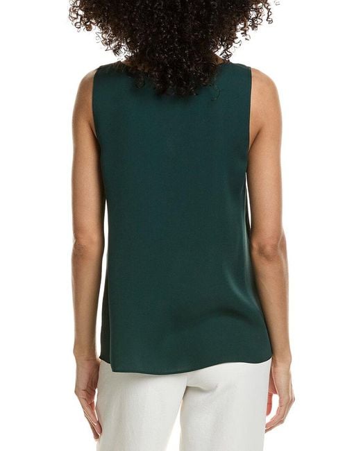 Lafayette 148 New York Green Finnley Top