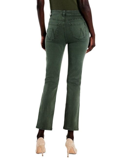 NIC+ZOE Green Nic+zoe Colored Mid-rise Straight Ankle Jean