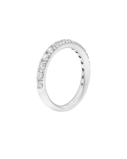 Diana M White Fine Jewelry 18K 0.90 Ct. Tw. Diamond Ring